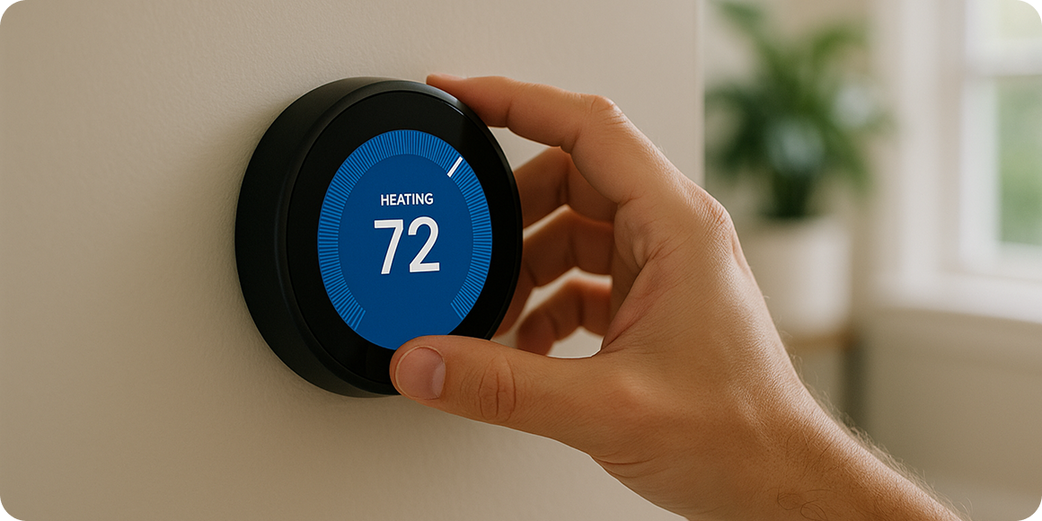 smart thermostat improving energy efficiency and home value